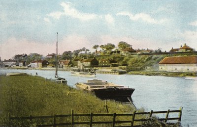 Reedham, desde el Puente del Ferrocarril de English Photographer